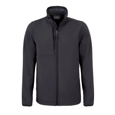 Image of Craghoppers Mens Expert Basecamp Soft Shell Jacket (Carbon Grey) Dark Grey Size Large