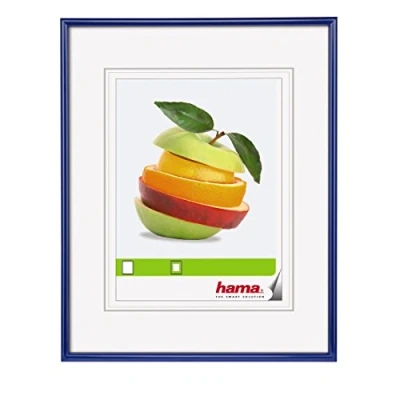 Image of Hama Sevilla Picture Frame 10 x 15 cm Matted 7 cm, Glass, Plastic Frame, Hung