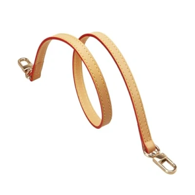Image of Senral Genuine Leather Strap for Bag Handbag Straps Short Replacement Vachetta Pochette Strap/Wallet Strap/Clutch Purse
