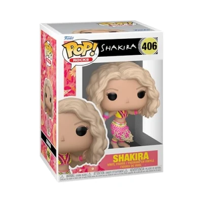 Image of Funko Pop! Rocks: Shakira Waka Collectable Vinyl Figure Gift Idea Official Merchandise Toys for Kids &amp; Adults Music Fans Model Collectors and Display
