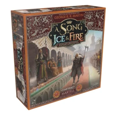 Image of CMON CMND0243 A Song of Ice &amp; Fire Martell Starter Set Game, Multicoloured, Colourful