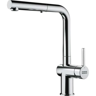 Image of Kitchen Sink tap with a Pull Out spout and Spray Function from Franke Active L Chrome 115.0653.379
