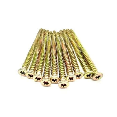 Image of Concrete Screws (Pack of 10) Multi Fix Countersunk 7.5mm TX Easy Drive (7.5 x 120mm)