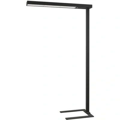 Image of Arcchio Susi LED office floor lamp, sensor, black, dimmable