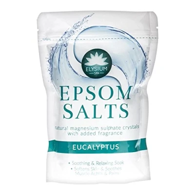 Image of TWO PACKS of Elysium Spa Epsom Salts Original 450g