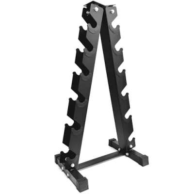 Image of You vs 6 Tier Dumbbell Weights Storage Rack, Weight Stand Tower for Home Gym, Racks Dumb Bell Holder, Storage, Tower, Vertical Slots, Two Sizes, Training Workouts