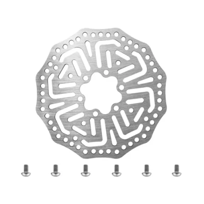 Image of E Scooter 140MM Brake Disc Compatible With Kugoo G2 PRO/KUGOO M4 PRO Electric Rotor Pad 6 Screws Parts