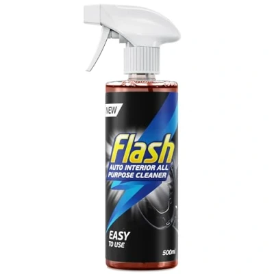 Image of Flash Car Care Automotive All Purpose Interior Cleaner 500ml Easy To Use Cleaner, Powerful Cleaning Formula, Safe For Surfaces Including Fabrics