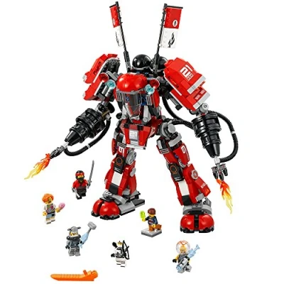 Image of LEGO Ninjago Movie 944 Piece Fire Mech Construction Set