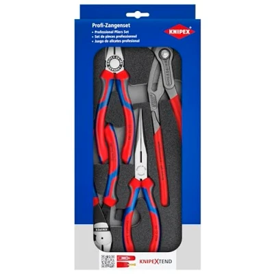 Image of Knipex Electronic Super Knips® XL ESD burnished, with multi component grips 140 mm (self service card/blister) 78 61 ESDSB