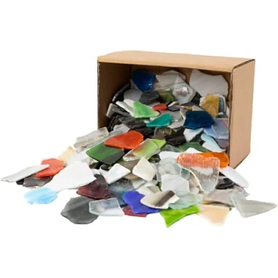 Image of Creativ 55548 Mosaics, Size 15 60 mm, Thickness 5 asstd Colours, Asst&#039;d 2kg