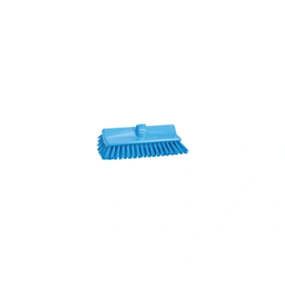 Image of Vikan, Blue Brush,High Low,Medium,10&quot;,PP/PBT, 7047