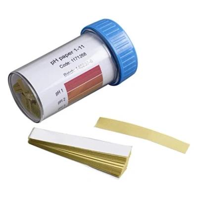 Image of Camlab 1171268 Universal Indicator Paper, pH 1 11, 10 Books x 20 Strips