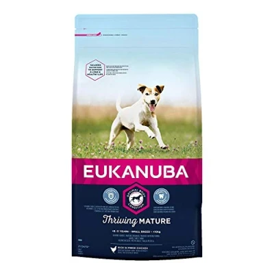 Image of Other Eukanuba Thriving Mature Small Breed Chicken 2kg, clear
