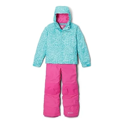 Image of Columbia Unisex Baby Buga Set Snowsuit Romper, Geyser Posies, 6/12