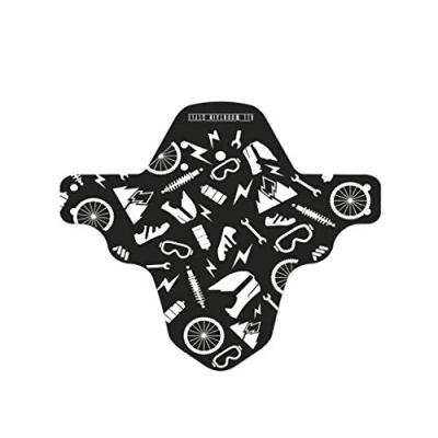 Image of All Mountain Style AMS Front Mudguard Fits 26’’,27.5’’,29’’, Joy Ride/White