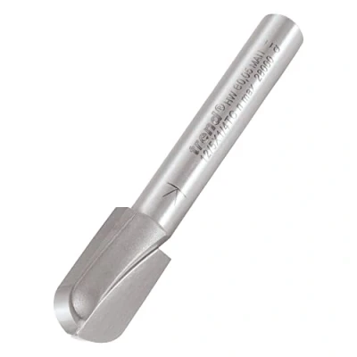 Image of Trend Professional Radius Router Cutter, 5mm Radius, 1/4 Inch Shank, 10mm Cut Diameter &amp; 18mm Length, Tungsten Carbide Tipped, Without Bearing, 12/5X1/4TC