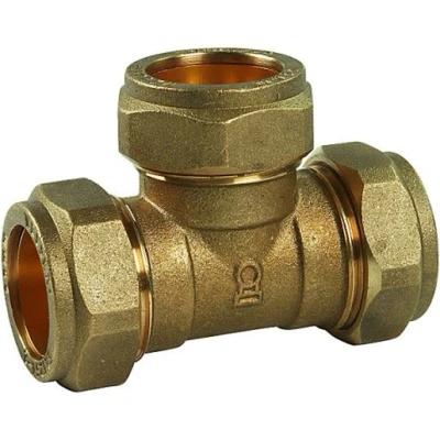 Image of Plumbright Compression Equal Tee 28mm P701.09