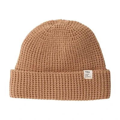 Image of Tilley Trail Beanie Hat, Dark Camel, One Size