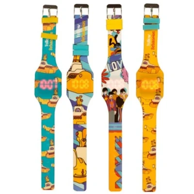 Image of Puckator The Beatles Yellow Submarine Silicone Digital Watch