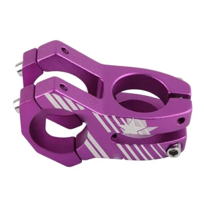Image of Bike Handlebar Stem 31.8mm Aluminium Alloy MTB Bicycle for Mountain Road Fixie Gear Cycling(Purple)