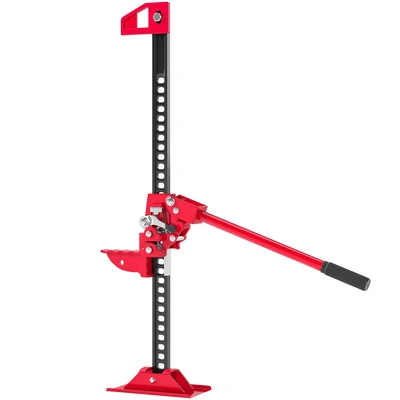 Image of HOMCOM 3 Tonne Farm Jack, 33&quot; High Lift Jack for 4x4 Tractors Trucks Agricultural Lifting, Red