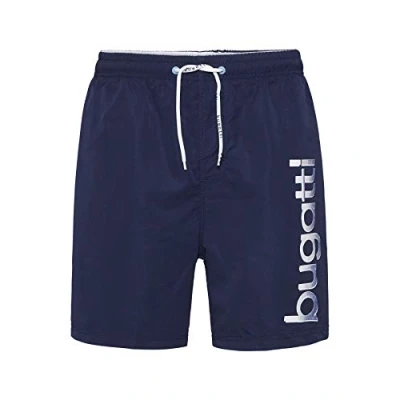 Image of bugatti® Men&#039;s Swim Shorts in Blue, Green, Navy Red, Black or Turquoise, Navy, 4X Large