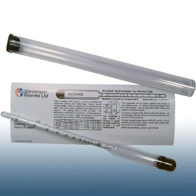 Image of Stevenson Reeves Spirit Hydrometer / Alkohometer 0 100%