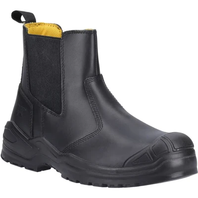 Image of Caterpillar CAT Workwear Mens Striver Dealer Bump Steel Toe Safety Boots, Black, 13 UK