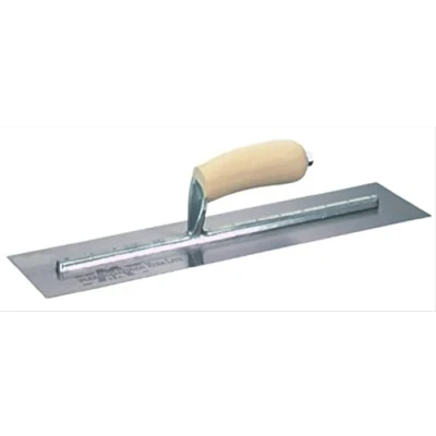 Image of Marshalltown MXS73 Cement Trowel Wooden Handle 14 x 4.3/4in M/TMXS73