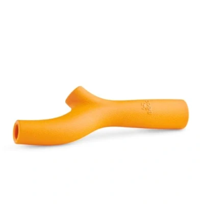 Image of Beco Dog Toy Natural Rubber Super Stick, Fetch Chew for Dogs Orange