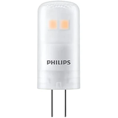 Image of 12 Pack Philips CorePro LED G4 12V Low Volt Capsule Lamp 1W (10W) 300 Degree Beam Angle 2700k Warm White 115 Lumen 15000 Hours 2 Pin Cap Car Air Freshener Included 80+ CRI