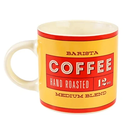 Image of Rex London Barista Vintage Ceramic Coffee Mug