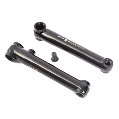 Image of KHE MVP BMX Crank Arms 48T 4130 CrMo for 19 mm Axle 165 Pair Black Only 576 g