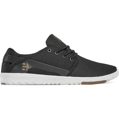 Image of Etnies Men&#039;s Scout Skate Shoe, Black 979 White Gum 979, 5.5 UK