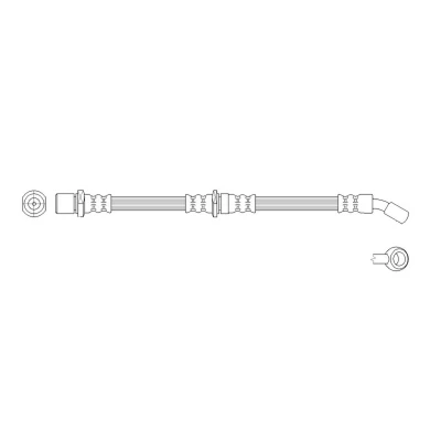 Image of 26550FC040 Brake Hose K&amp;K FT0507 M10x1 530mm