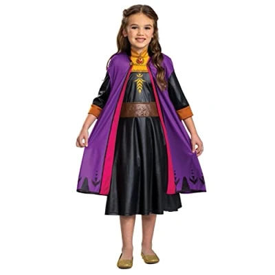 Image of Disguise 140039M EU 6 Anna Traveling Classic (Eu) Dress Up Costume, Girls, Multi