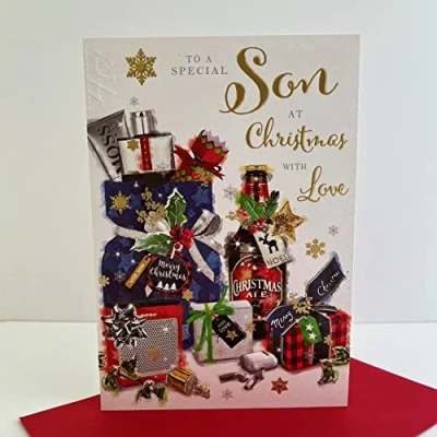 Image of Jonny Javelin Special Son At Christmas Card Ale Presents