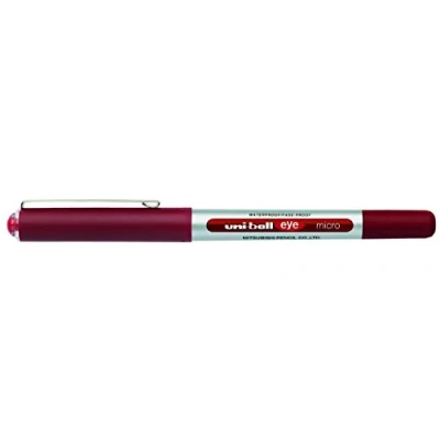 Image of uni ball 148021 0.2 mm &quot;Eye Micro&quot; Rollerball Pen Red