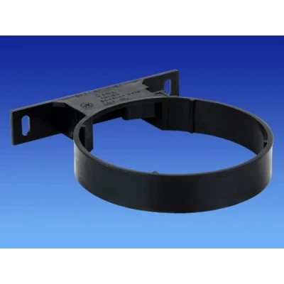 Image of Wavin OSMA 110mm Soil 4S083 Socket Bracket Black