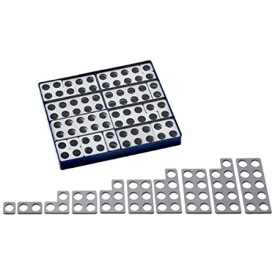 Image of Numicon: Box of 80 Numicon Shapes (Grey)