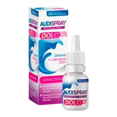 Image of AUDISPRAY AUDYSPRAY DOLO Ear Drops 7gr, Black, Standard