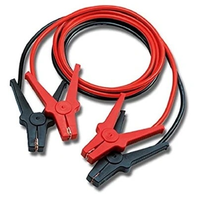Image of AEG Jumper cable &quot;Alu Tec&quot;, for 12 V and 24 V, with storage pouch, 2 x 3 m, conforms to DIN 72553