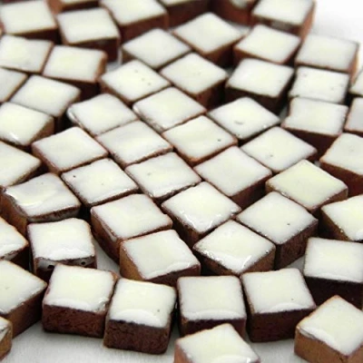 Image of Mosaic Minis (5x5x3 mm), Pack of 500 &amp; # 252, CK, Ivory, RW01