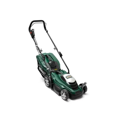 Image of Webb Classic WEER33 Electric Rotary Lawnmower with 5 Cutting Heights, 33cm Width and 35L Collection Bag Voted Best Buy Budget Mower by BBC Gardener’s World 3 Year Guarantee