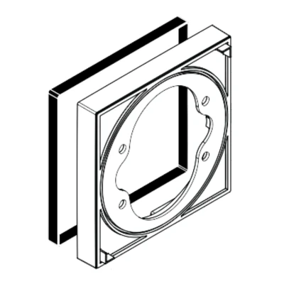 Image of hansgrohe ShowerSelect Extension Block (13593000)