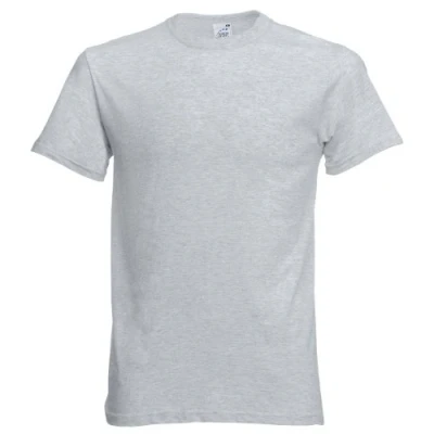 Image of Fruit of the Loom Men&#039;s Original T. T Shirt, Heather Grey, Large