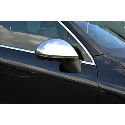 Image of Chrome Wing Mirror Trim Covers To Fit Touareg (2011+)