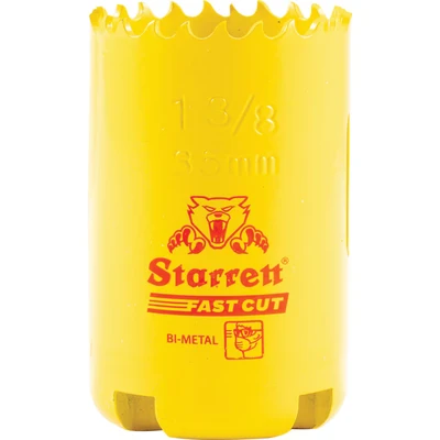 Image of Starrett Fastcut Bi Metal Holesaw 35mm