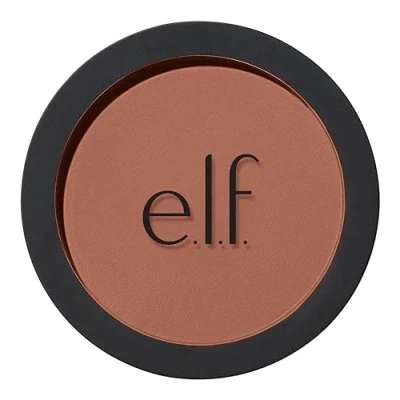 Image of e.l.f. Primer Infused Bronzer, Long Lasting &amp; Budge Free Makeup, Lightweight Buildable, Smooth Easy Application, Vegan Cruelty Free, Sun Soaked